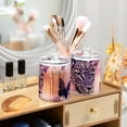 thumbnail image 6 of Leopard Butterflies Shining Jungle Translucent Plastic Cans Storage Canisters with Lid Set of 4, 6 of 7
