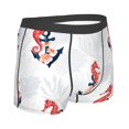 thumbnail image 3 of Daiia Sea Horse And Corals1 Men's Underwear Boxer Briefs, Cotton Stretch Moisture-Wicking Underwear-Small, 3 of 9