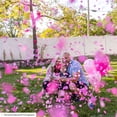 thumbnail image 4 of PrimePure Gender Reveal Confetti Cannon – 4 Pack, Pink, Heart Paper Confetti for Baby Girl, 4 of 9