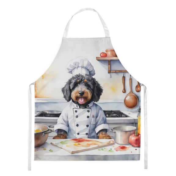 Bernedoodle The Chef Apron 27 in x 30 in