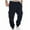 Navy-1, variant on Comfy Sweatpants for Women Casual Fall Fleece Lined Cotton Wide Leg Cinched Bottom Joggers Pants with Pockets (2XL, Dark Gray)