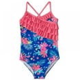 thumbnail image 2 of Little Girls One Piece Swimsuits Sweet Ruffle Beach Swimwear Bathing Suit for Beach 4-12 Years, 2 of 7