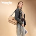 thumbnail image 5 of Wrangler Shoulder Bag for Women Retro Purses and Handbags Crossbody Bags with Chain Strap, Tan, 5 of 8
