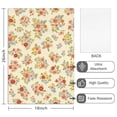 thumbnail image 2 of 4 Pcs Pioneer Flower Floral Print Pattern Kitchen Towels, Funny Microfiber Dish Towel Set, 18" X 26" Tea Towels, 2 of 6