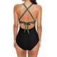 thumbnail image 2 of Gibobby Batas de baño mujeres spa Traje de baño 2023 para mujer, traje de baño Sexy recortado con cintura alta, traje de baño con cordones frontales(Verde,CH), 2 of 4
