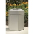 thumbnail image 3 of Commercial Zone Products PolyTec Series 50 Gallon Hex Trash Can Black (737501), 3 of 3