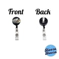 thumbnail image 3 of WWII Heavy Cruiser Retractable Reel ID Badge Key Card Name Tag Holder with Clip, 3 of 7