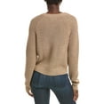 thumbnail image 2 of Velvet by Graham & Spencer womens  Wool-Blend Sweater, XL, Tan, 2 of 3