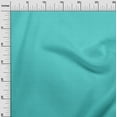 thumbnail image 2 of oneOone Cotton Poplin Twill Turquoise Blue Fabric Floral Block Sewing Material Print Fabric By The Yard 56 Inch Wide, 2 of 2