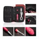 thumbnail image 3 of Juego de ganchos luminosos (bolso rojo con asa roja (rosa roja) Rojo Verde Cocina, Decoración y Otros, 3 of 5