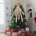 thumbnail image 3 of Gibobby Árbol de Navidad Decoración superior Colgante grande Árbol de Navidad Colgante Cinta de tela(Yellow), 3 of 5