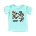 thumbnail image 4 of Checkered 6 7 Basketball, Skateboard & Gaming Shirt for Boys Funny Meme Graphic Tee for Kids Chill Shirt Youth Small, 4 of 5