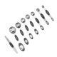 thumbnail image 4 of Measuring Spoon Set Double Head Magnetic Scoop with Black Handle for Baking Seasoning, 4 of 4