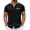Black, variant on COOFANDY Men's Button Up Shirts Short Sleeve Business Casual Dress Shirts for Men