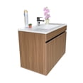 thumbnail image 2 of Gabinete de Tocador Flotante DECOMOBIL PARA Baño Nogal Neo/WENGUE, 2 of 6
