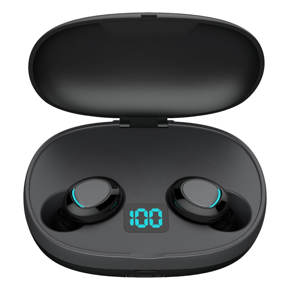 True Wireless Headphones BT 5.0+EDR TWS Earbuds with Mic Inear Stereo