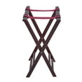 thumbnail image 2 of Winco TR-34W, 32-Inch Wood Tray Stand, Mahogany, 2 of 2