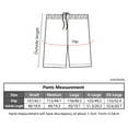thumbnail image 4 of Men's Pajama Shorts Bottoms with Pockets Soft Lightweight Lounge Sleep Wear Umber, 4 of 6