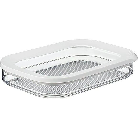 Queilt Tier Charcuterie Box - White - Fridge Storage Box for Charcuterie - Separate Storage Boxes - Dishwasher Safe