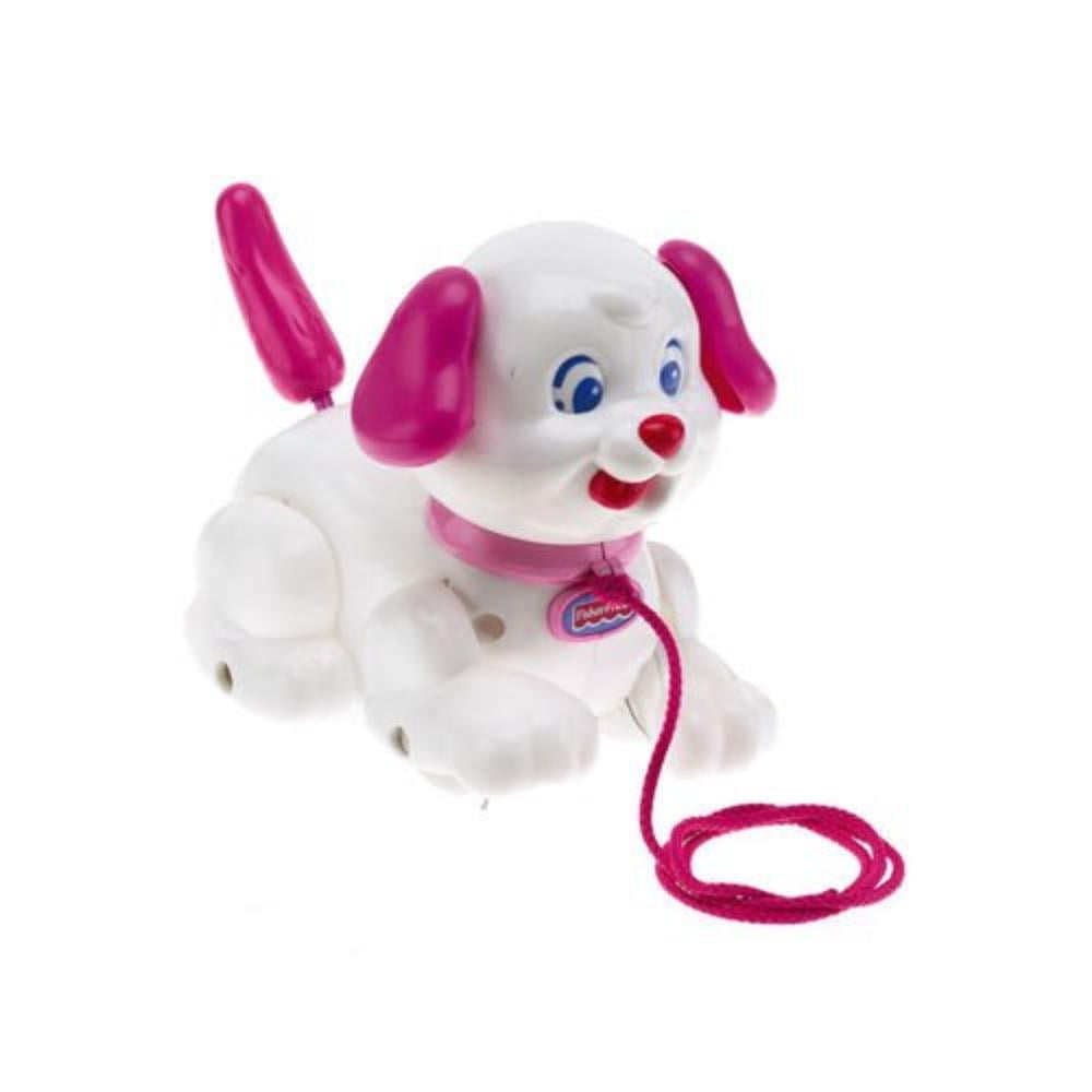 fisher price pink dog