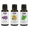 3-Pack Variety of NOW Essential Oils: Summer Fun - Lavender, Grapefruit, Peppermint