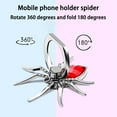 thumbnail image 3 of WODOXIN Blue Zinc Alloy + Adhesive Spider Phone Holder, 360° Adjustable Multi-Angle, Convenient and Stable Design, Suitable for Phones and Tablets., 3 of 5