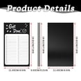 thumbnail image 3 of Magnet Notepads for Refrigerator,Magnetic To Do List Notepad for Grocery List,60 Sheets,7.8"×4.5"×0.21",1PC, 3 of 9