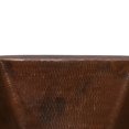 thumbnail image 3 of 15'' Square Under Counter Hammered Copper Bathroom Sink, 3 of 3