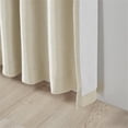 thumbnail image 6 of Pemberly Row Polyester Faux Silk Twisted Tab Panel in Champagne Gold, 6 of 11