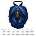 thumbnail image 7 of LAOLIUSN Soul Men's Skull Pattern 3D Print Fashion Design Hoodies Sweatshirt, S-4XL, 7 of 7