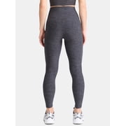 (2 pack) Athletic Works Women's and Women's Plus ButterCore Full Length Leggings with Pockets, Sizes XS-4X