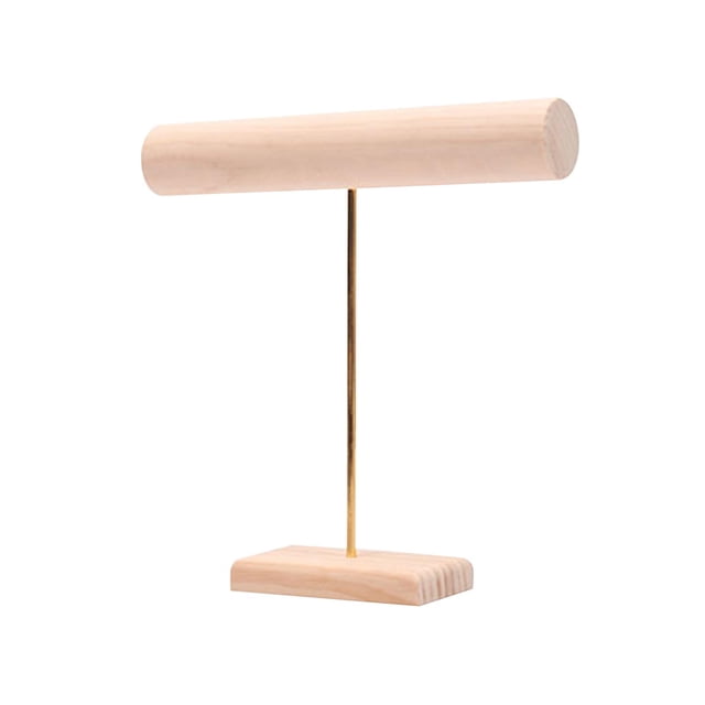 Xuanheng Wood Bracelet stand Rack Organizer Bracelet Storage Rack for Scrunchies Tabletop L