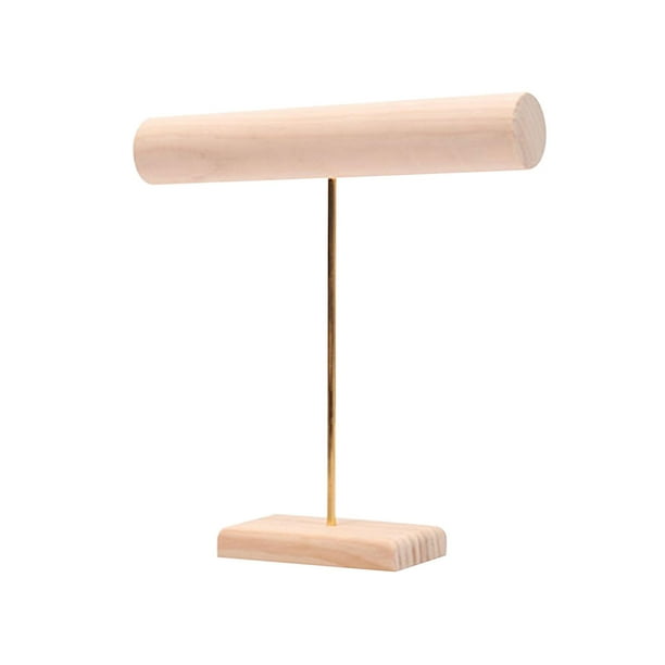 Organizador de joyería con base y soporte para pulseras, relojes y collares. L