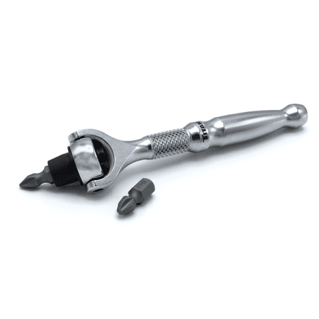 Titan 1/4 in. Drive Swivel Head Micro Bit Driver