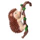 thumbnail image 4 of Figura de erizo, escultura de resina, jarrón colgante con forma de animal, terrario, adorno colgante, maceta para jardín o césped., 4 of 8