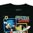 thumbnail image 3 of Sonic The Hedgehog T-Shirt Boys' Knuckles Tails and Sonic Short Sleeve Tee, 3 of 5