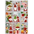 thumbnail image 1 of Coxeer Christmas Cling Plastic Reusable Glueless Decorative Holiday Cling Window Cling, 1 of 10