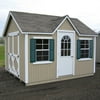 Little Cottage 12 x 10 ft. Classic Wood Cottage Panelized Storage Shed