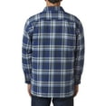 thumbnail image 3 of Backpacker Men's Flannel Shirt Jacket with Quilt Lining, 3 of 3