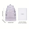 thumbnail image 2 of Super-Capacity Folding Backpack with Dry/Wet Compartment - Perfect for Travel!, 2 of 5