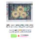 thumbnail image 5 of Exquisito kit de pintura de diamantes de imitación de girasol - Decoración de pared para el hogar de bricolaje 30x40 cm, 5 of 10