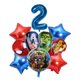 thumbnail image 4 of juego de globos de aluminio de la Alianza de los Vengadores de Marvel, Spider-Man, Hulk, decoración para fiesta de cumpleaños infantil, Iron Man Hero Ball, regalo, 4 of 5