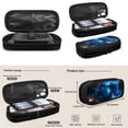 thumbnail image 5 of Uorisanigo 4 in 1 Schoolbag Set for Teens, Blue Wolf Backpack with Lunch Bag Pencil Case Water Bottle Holder Pouch, 4 PCS, Boys, Bookbag School Daypacks for Elementary Middle, 5 of 7