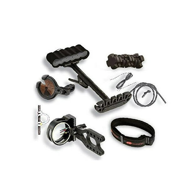 PSE Custom Archery Compound Bow Accessory Package Quiver+Aries Sight