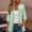Green, variant on Ayfxijin Cardigan for Women,Women's Casual Fashion Loose 3/4 Sleeve Lace Cardigan Tops Blouse