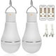thumbnail image 1 of USB Rechargeable LED Light Bulbs, Afoskce Portable Camping Light with Remote Timer, 5 Lighting Modes, with Hook, 1500mAh Smart Light Bulbs for Emergen, 1 of 4