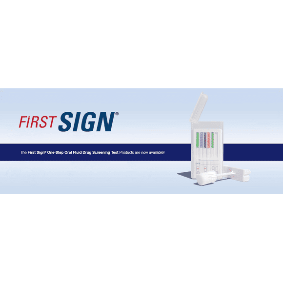 First Sign Saliva Screen FSSAL-17104 DOA 10 in 1 Oral Fluid Test AMP/COC/mAMP/OPI/PCP/THC