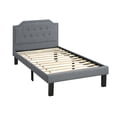 thumbnail image 2 of Poundex Lits Jumeaux, Gris Bleu, 2 of 4