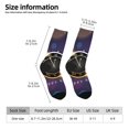 thumbnail image 2 of Pofeuu 2025 Happy New Year 4 Print Crew Socks, Adult Running Hiking Socks for Youth and Adult, 2 of 6