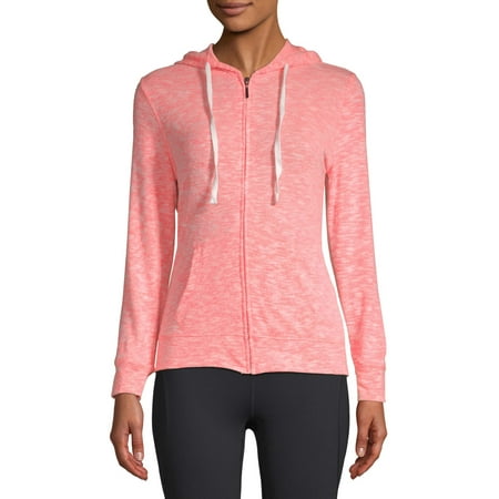 Daisy Fuentes Women's Active Full Zip Hoodie